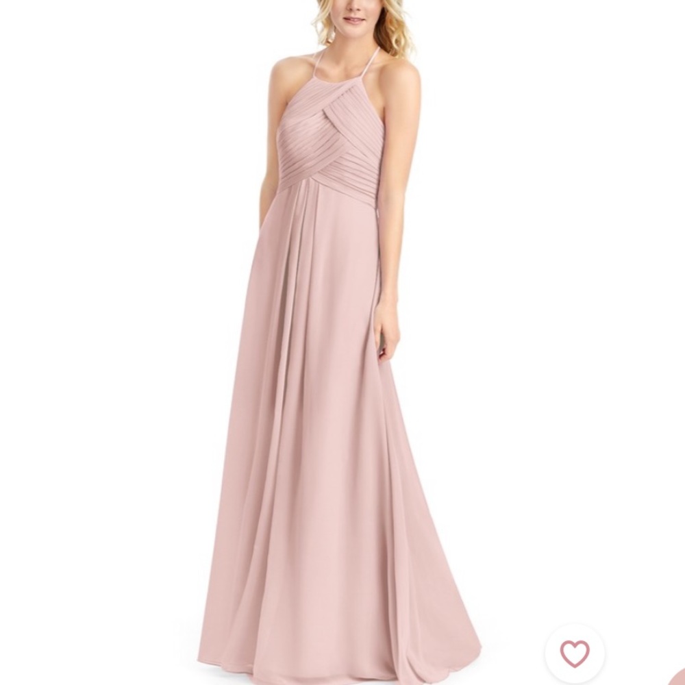 Azazie Ginger Dress in Dusty Rose
